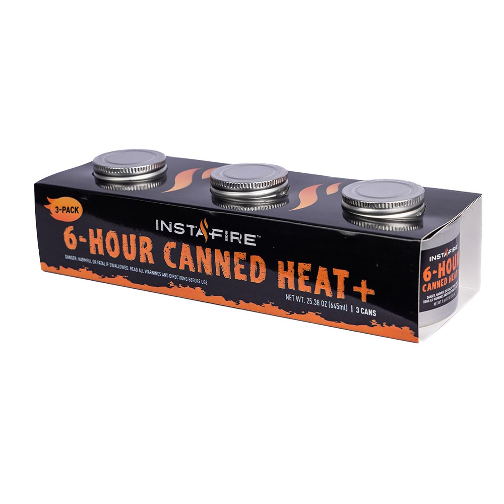 Canned Heat+ & Cooking Fuel (3-pack) – InstaFire