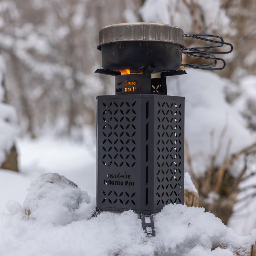 Inferno Pro Outdoor Biomass Stove | By Instafire – InstaFire