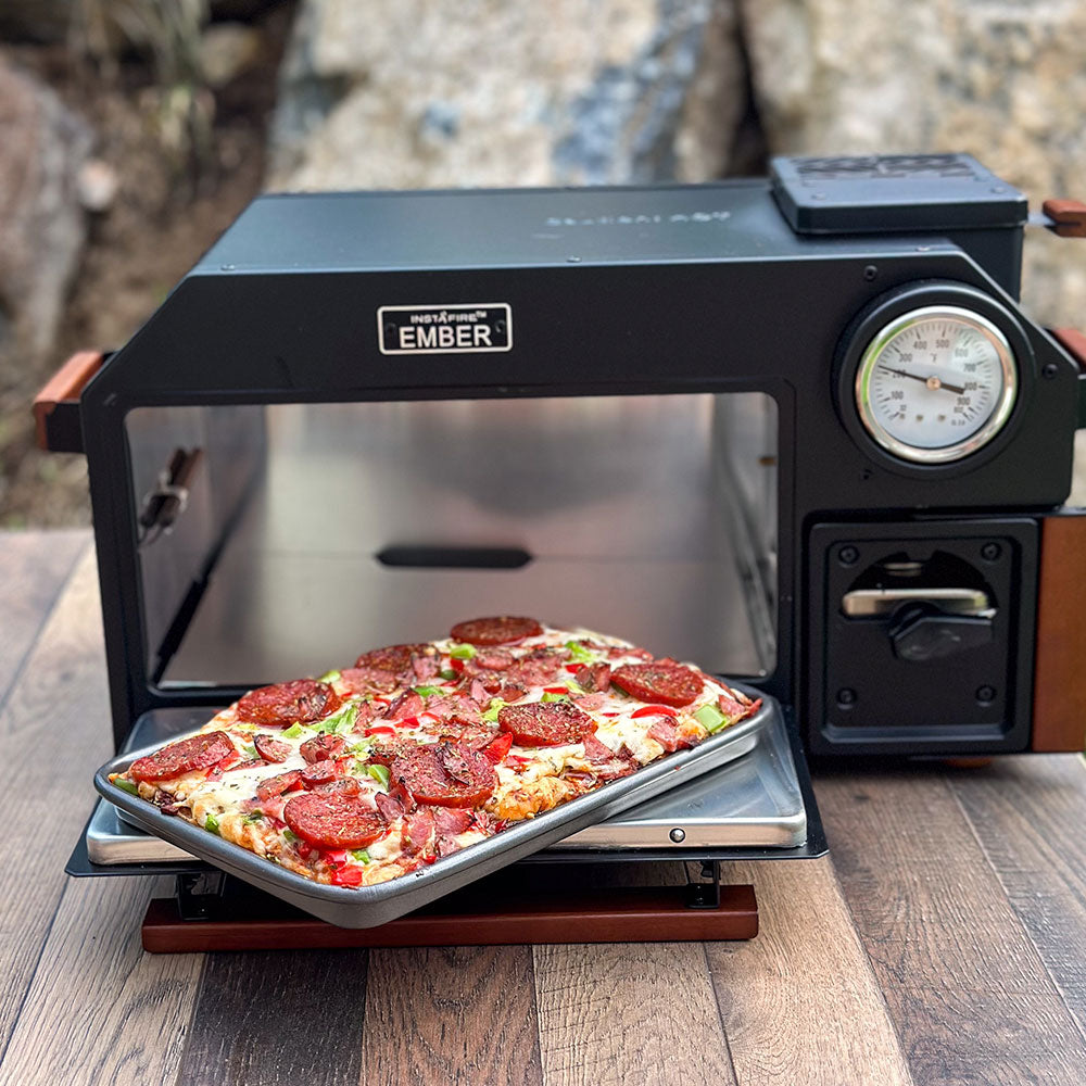 Ember Off-Grid Biomass Oven – InstaFire